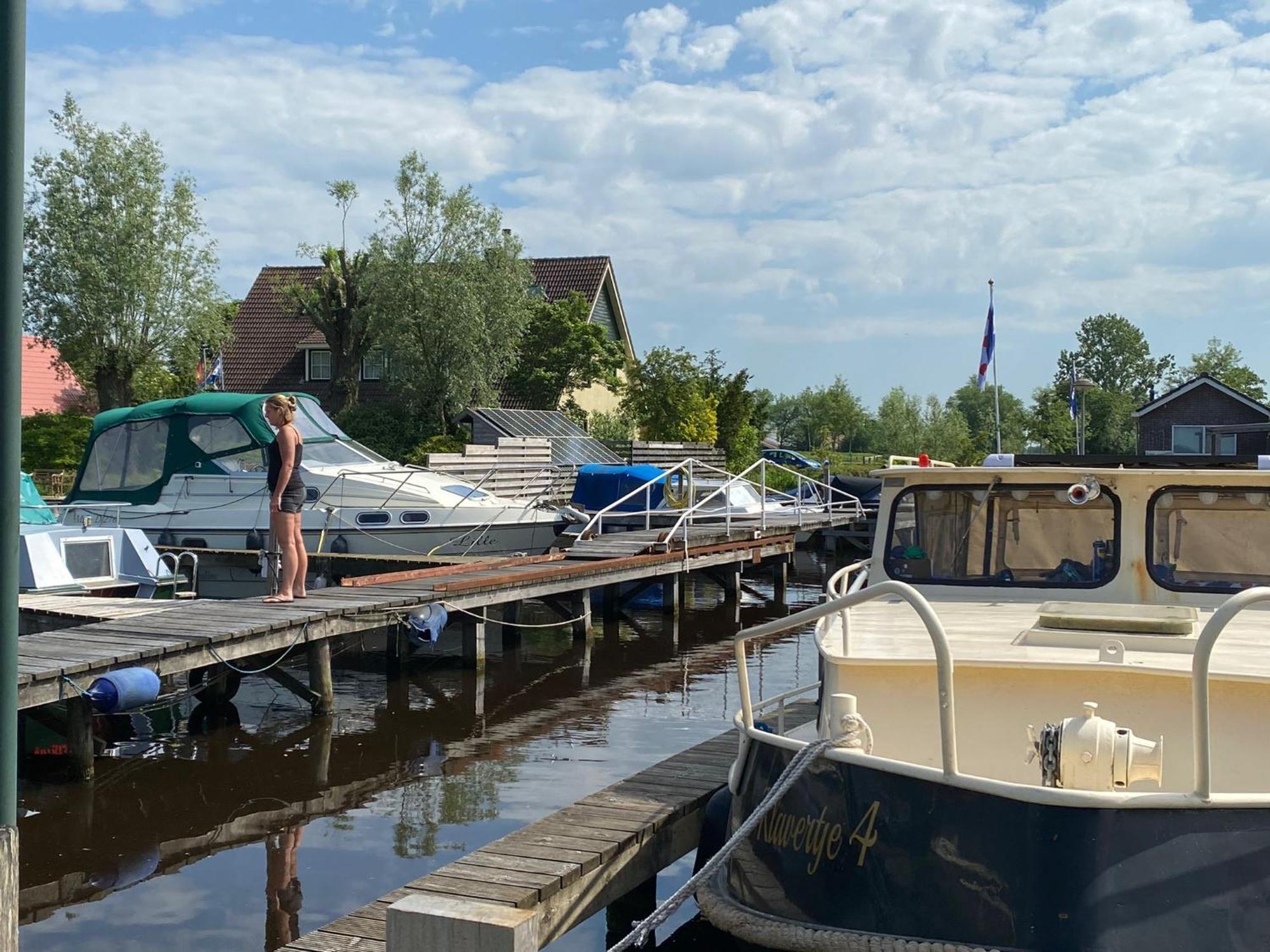 Boat Stoer - Inclusief Sloep Jutrijp Exterior foto